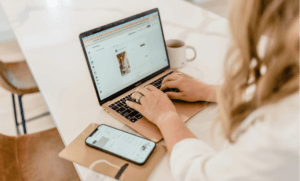 writing blog and pin content for interior designer